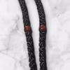 HANDMADE Black Satin PRAYER ROPE/KOMBOSKINI/CHOTKI (100 Knots) - Unparalleled Comfort for All-Day Prayer
