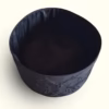 Black Embroidered Skufia (Semi-Hard) | Monastic Skoufos