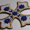 photo_106@28-02-2025_09-26-35 Byzantine 5-Flower Applique Cross (6.25")