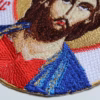 Christ the Light Oval Embroidered Icon Applique