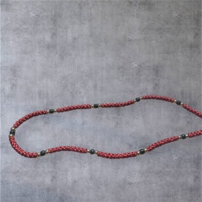 HANDMADE Rustic Red Satin PRAYER ROPE/KOMBOSKINI/CHOTKI (100 Knots) - Unparalleled Comfort for All-Day Prayer - Image 6