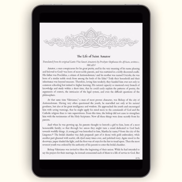 The Life of St. Amator of Auxerre | Annotated Orthodox Translation