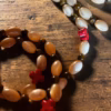 Ceremonial 100-Bead Mother of Pearl & Tiger Eye Prayer Rope